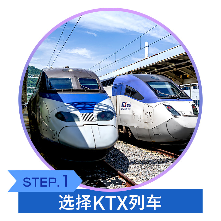 选择KTX列车