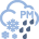 下午 雪或雨