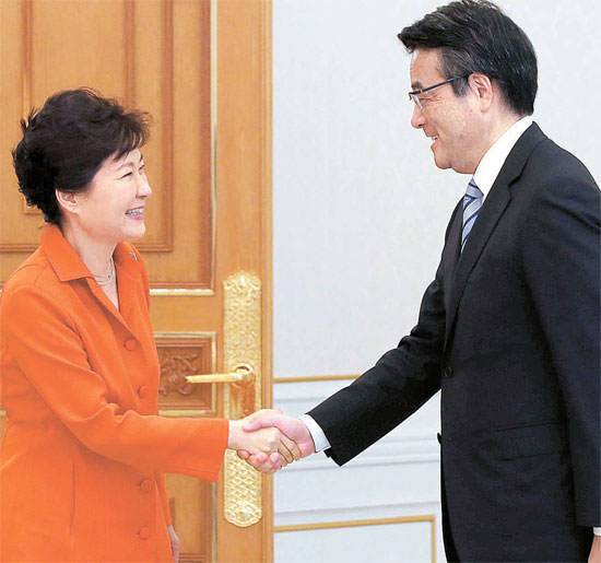 朴总统：韩日关系重在与过去和解