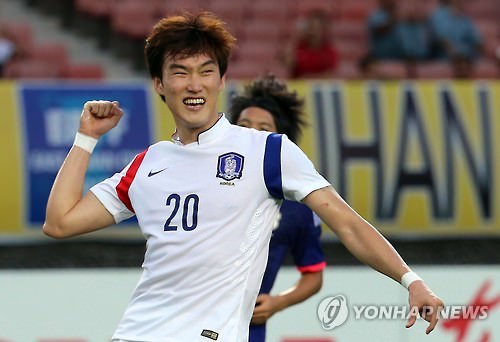 东亚杯男足第二轮韩国1比1战平日本