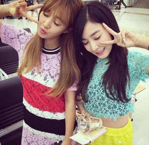 少女时代Tiffany和俞利谈担任DMC Festival主持人的感受
