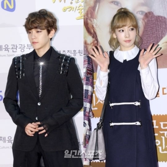 EXO伯贤与少女时代泰妍分手