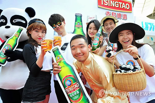 青岛啤酒在韩国走俏 韩企拟引进哈啤