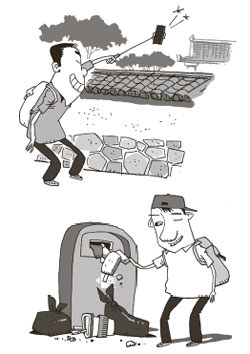 中国游客蜂拥至首尔北村