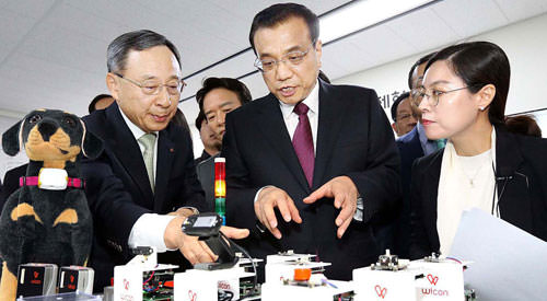 中国中西部地区将建立中韩创新园