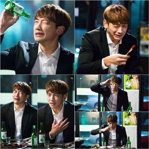 Rain醉酒演技照片公开