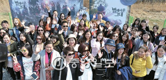 中国六千人大团开启仁川之旅