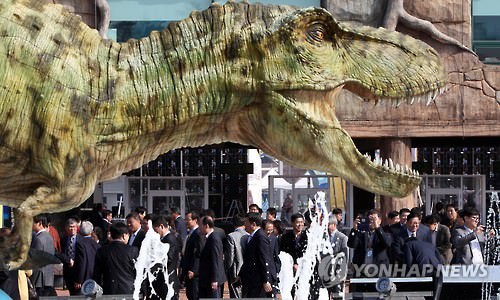 2016固城恐龙国际博览会拉开帷幕
