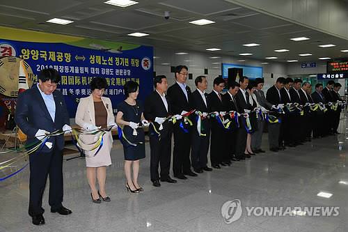韩国真航空开通江原道襄阳至上海航线