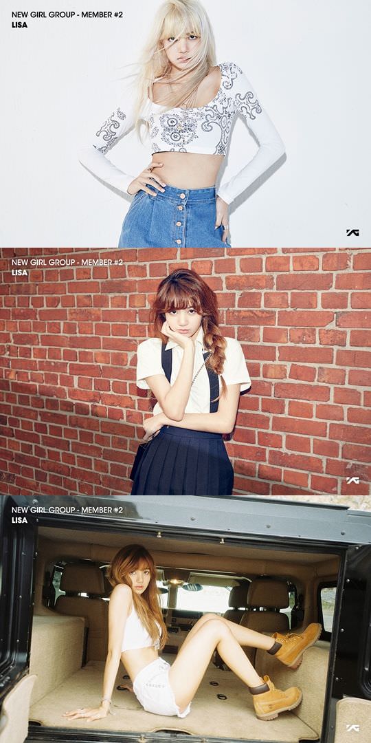 YG公开新组合第二名成员LISA