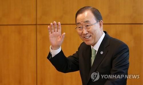 资料图片:联合国秘书长潘基文