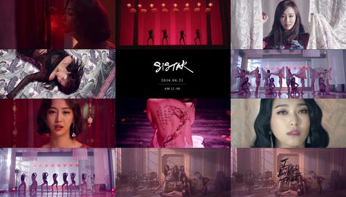 SISTAR公开专辑主打歌预告视频