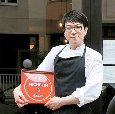 融合韩食的法国料理受当地人追捧