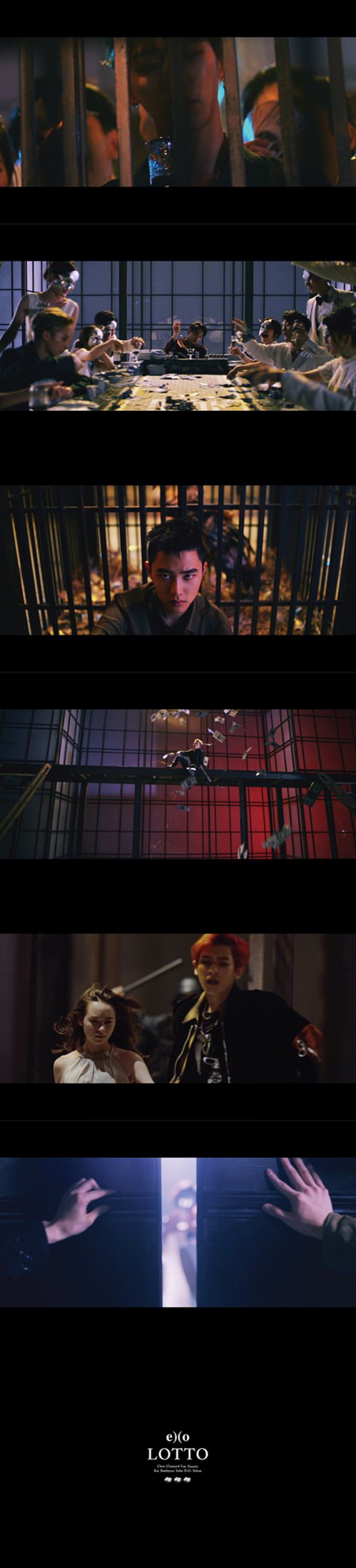 EXO19日表演新歌《LOTTO》
