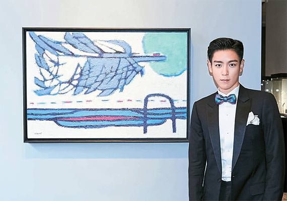 BigBang成员TOP变身策展人