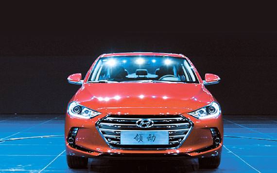 现代起亚汽车欲借“领动”等车型在中国绝地反击