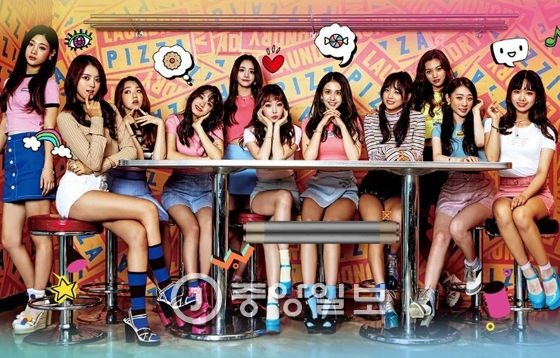 I.O.I新曲连续一周成绩姣好！
