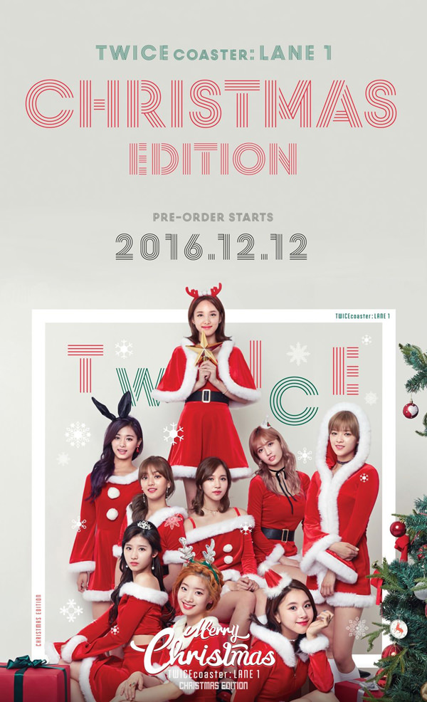 TWICE圣诞版专辑人气爆棚 预售量高达11.5万张