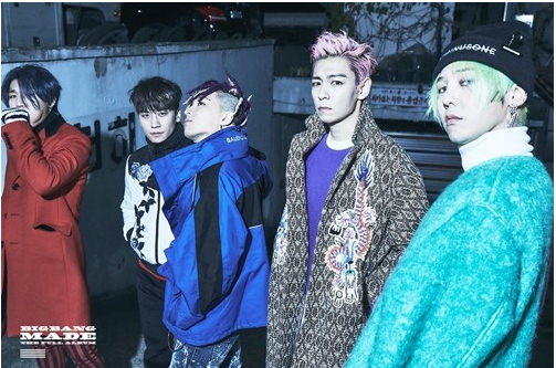 BIGBANG位居12月评价榜榜首