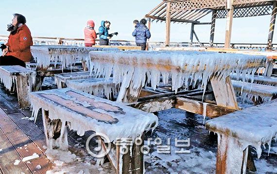 寒流席卷韩国 明日起气温回升