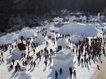 韩国各地冬季庆典正式拉开帷幕