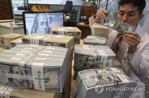 韩2017年1月外汇储备增加