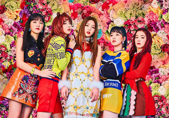 Red Velvet新专辑《Rookie》在韩中两国获超高人气