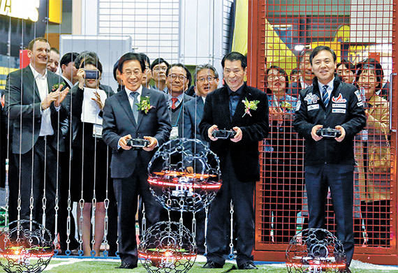 全州市长亲自操纵无人机