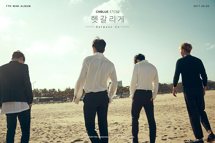 CNBLUE公开新专辑《7℃N》海报