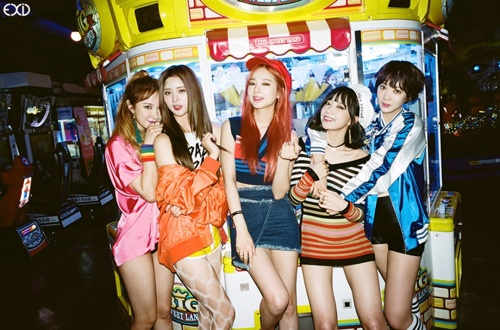 女团EXID（香蕉计划官网图片）