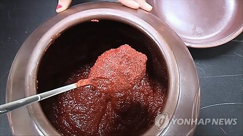 韩国辣椒酱（韩联社TV画面截图）