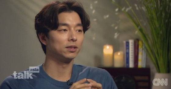 孔刘出演美国CNN访谈节目