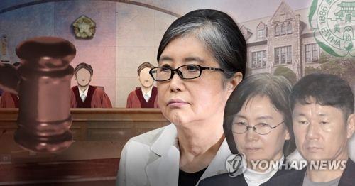 崔顺实走后门送女上大学被判3年