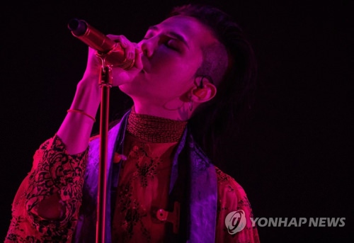 G-DRAGON（韩联社/YG提供）