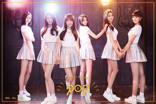 韩国女团P.O.P出道（DWM娱乐提供）