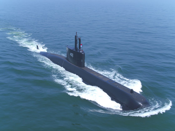 大宇造船海洋出口第一艘国产潜艇