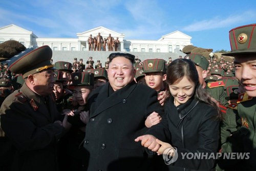 韩情报机构：金正恩夫人今年2月生下老三