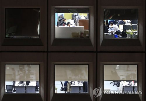 韩国上班族平均1周加班2.5天