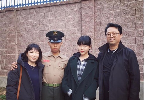 乐童音乐家李灿赫被分到海军陆战队