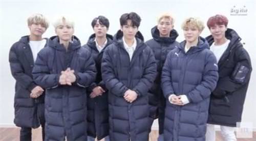 防弹少年团（韩联社/防弹少年团YouTube频道截图）