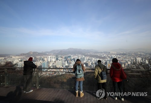 首尔重现蓝天