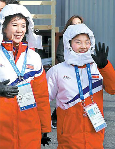 朝鲜运动员的变化：活泼爱表达新面貌