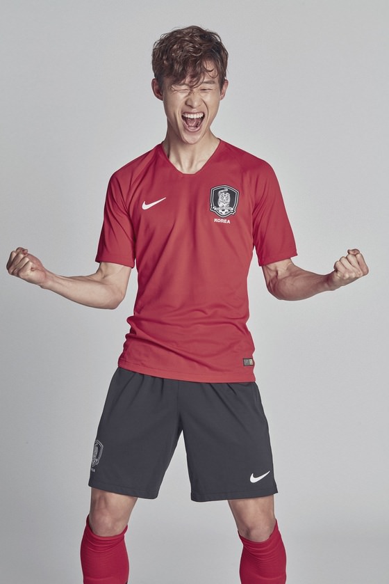 俄罗斯世界杯韩国国足队服公开