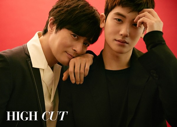 张东健朴炯植登《HIGH CUT》