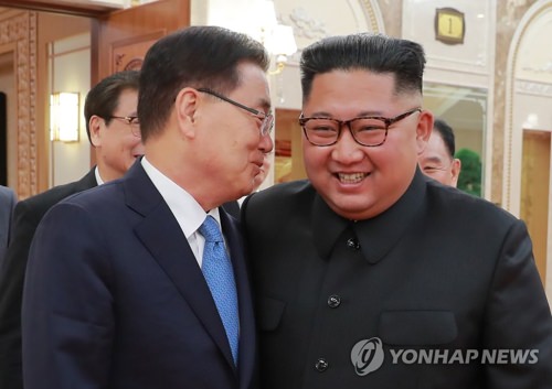 金正恩承诺实现半岛无核化