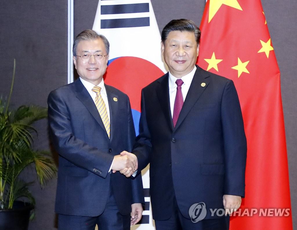 中韩一致认为解决韩半岛问题时机成熟