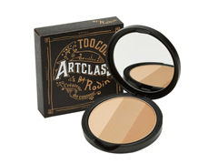 too cool for school三色面部修颜粉饼