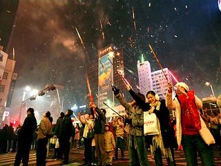 韩国的年初和年末