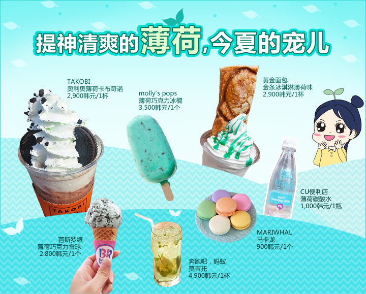 提神清爽的薄荷，今夏的宠儿