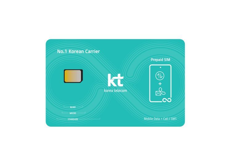 33+ 영상 kt mobile 27 KT 4G Prepaid SIM Card(Incheon, Gimpo, Busan)_Hanchao